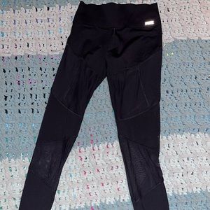 Victoria Secret Pink leggings with mesh